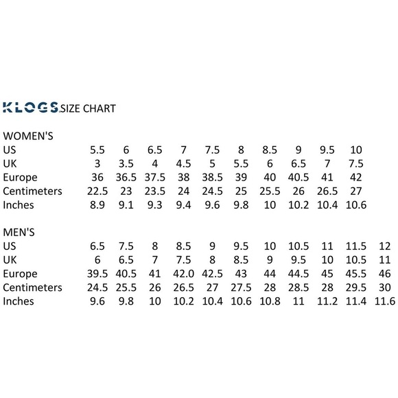 Klogs Carolina Smooth Leather Clogs Size 8 - Picture 8 of 12